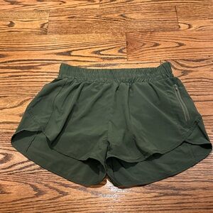 T.J.Maxx Dark Green Women's Athletic Shorts